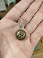 Boucle d'oreilles runiques