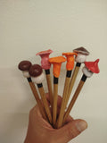 Crayons de bois Champignons